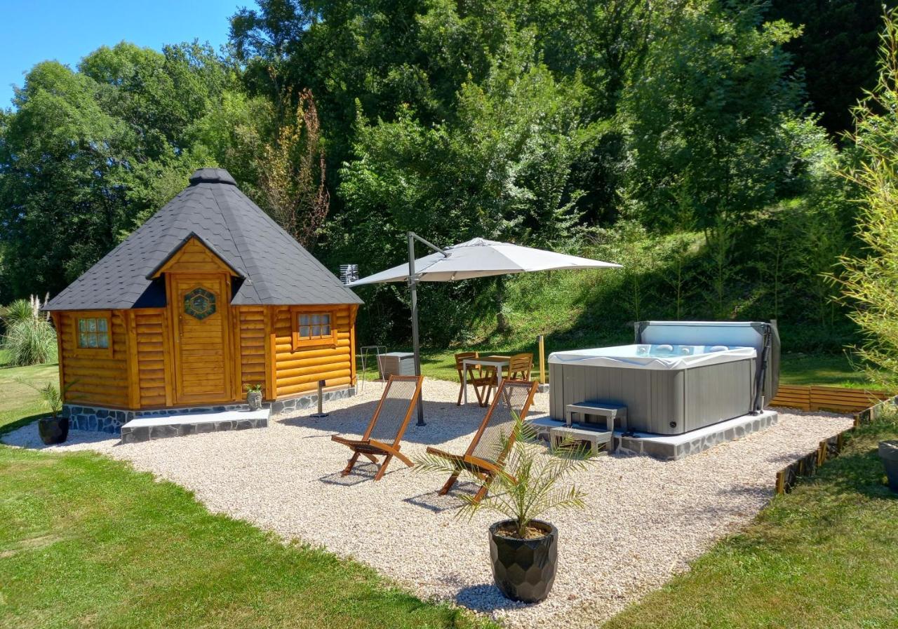 Вилла L'Oasis Des Pyrenees Campuzan Экстерьер фото